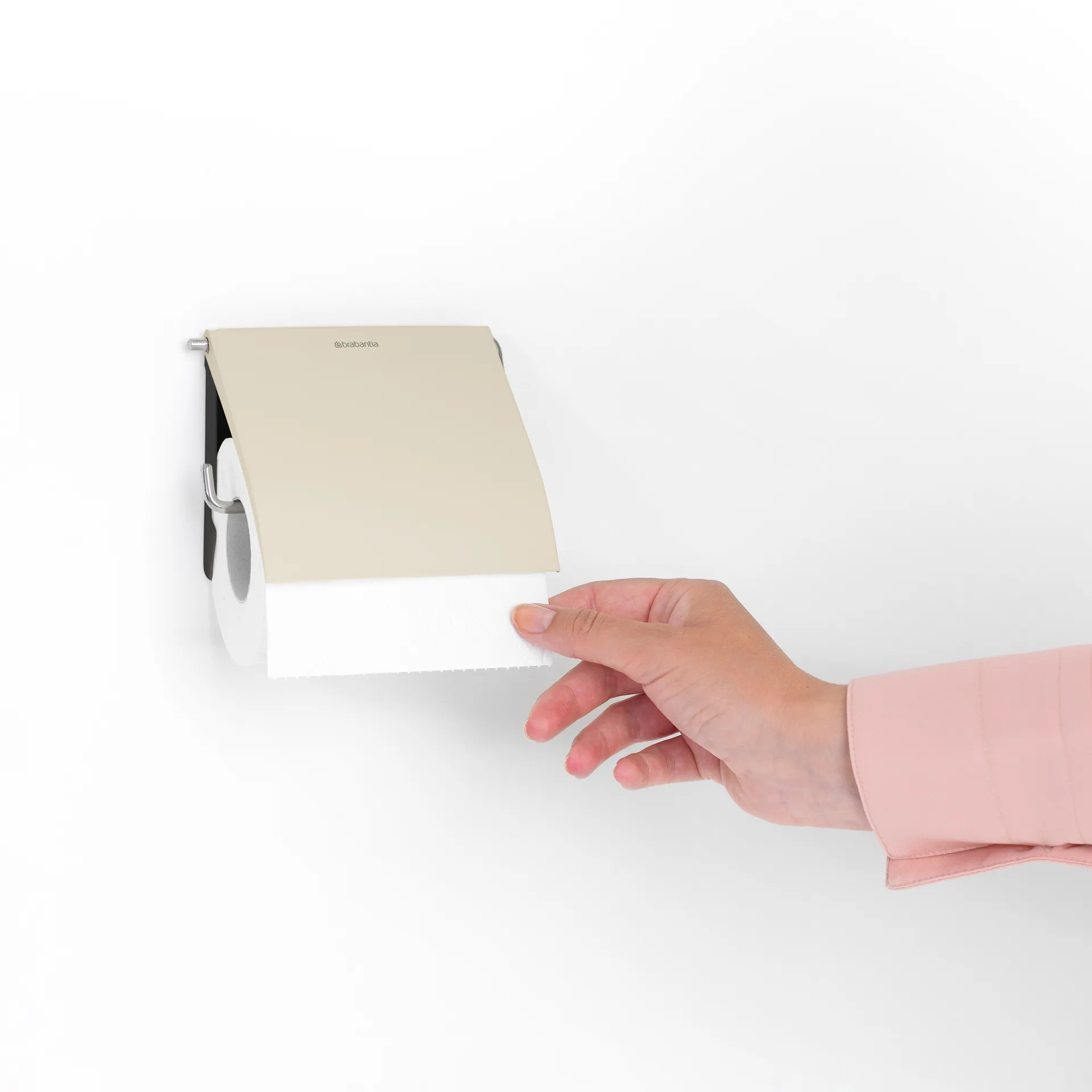 Brabantia ReNew トイレットペーパーホルダー, Soft Beige Brabantia | ブラバンシア