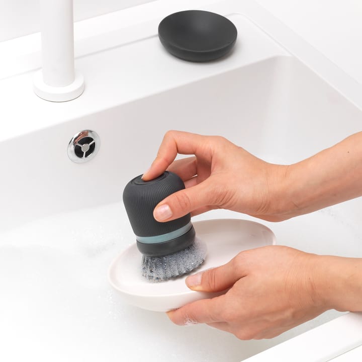 ディッシュソープホルダー & ディッシュブラシ, dark grey Brabantia | ブラバンシア