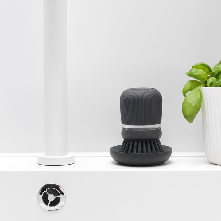 ディッシュソープホルダー & ディッシュブラシ, dark grey Brabantia | ブラバンシア