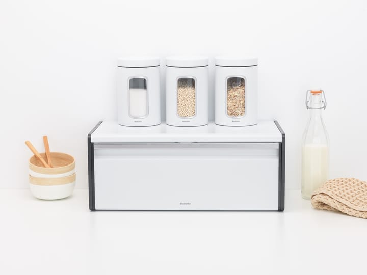 Fall Front ブレッドビン, white-black Brabantia | ブラバンシア