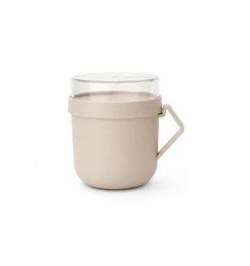 Make & Take スープマグ 0.6 L - Soft Beige - Brabantia | ブラバンシア