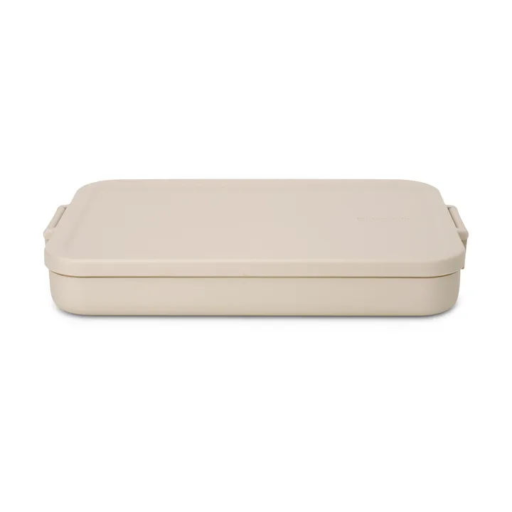 Make & Take ランチボックス フラット 1.1 L - Soft Beige - Brabantia | ブラバンシア