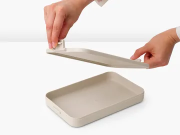 Make & Take ランチボックス フラット 1.1 L - Soft Beige - Brabantia | ブラバンシア