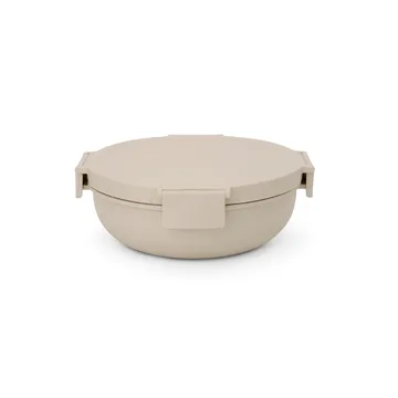 Make & Take サラダボウル 1.3 L - Soft Beige - Brabantia | ブラバンシア