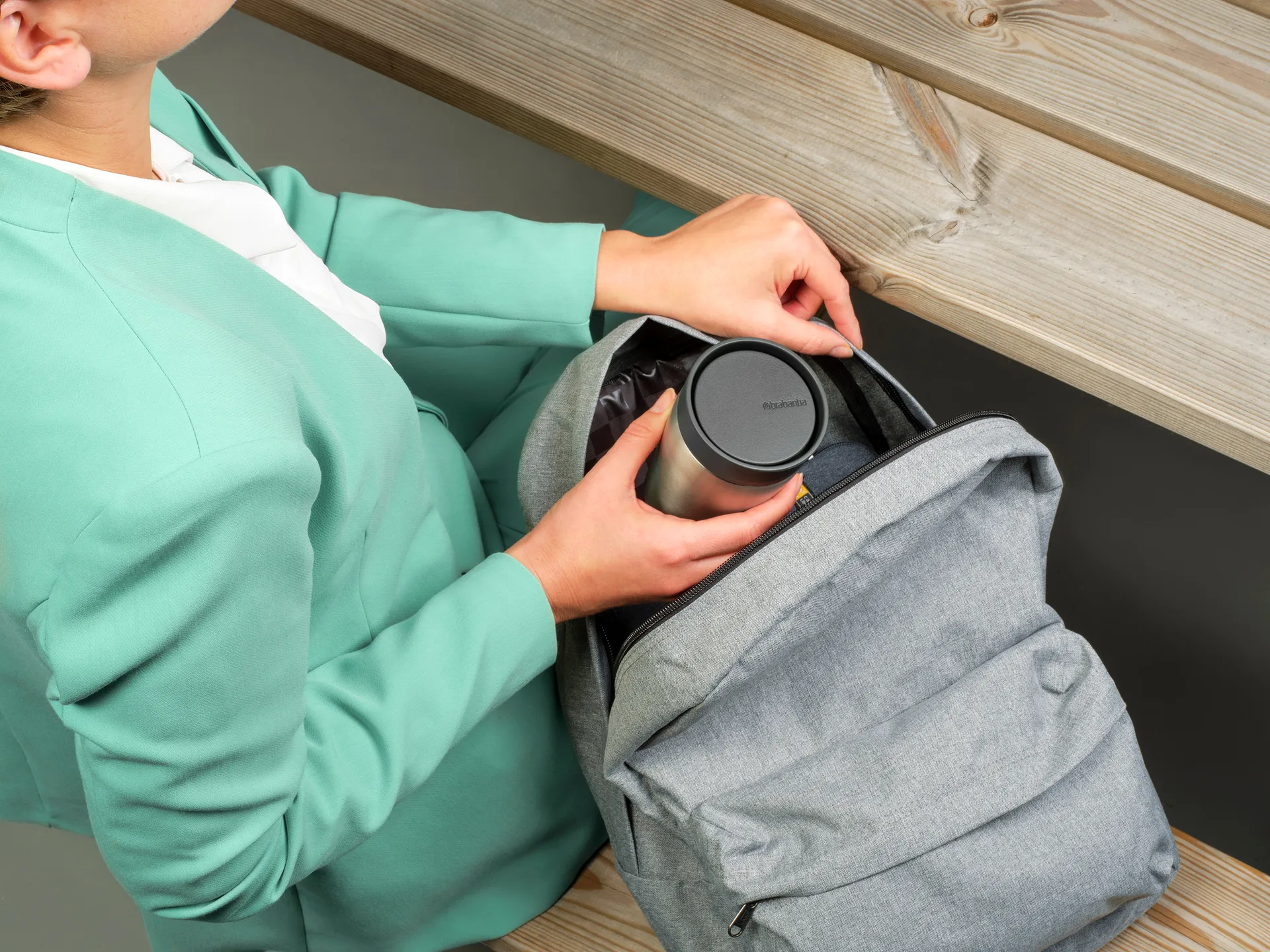 Make & Take 保温マグ 20 cl, Dark grey Brabantia | ブラバンシア