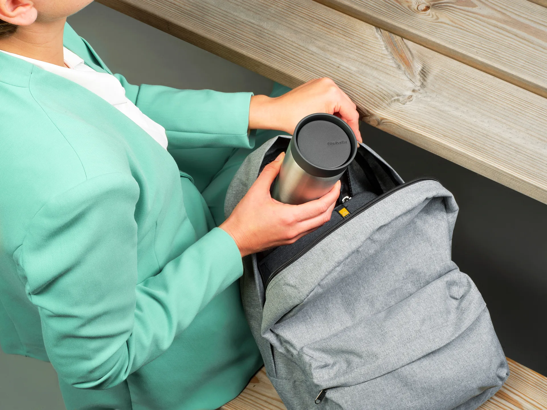 Make & Take 保温マグ 36 cl, Dark grey Brabantia | ブラバンシア