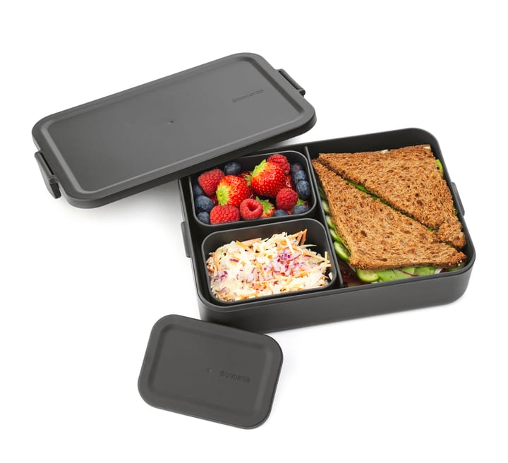 Make & Take bento ランチボックス large 2 L, Dark grey Brabantia | ブラバンシア