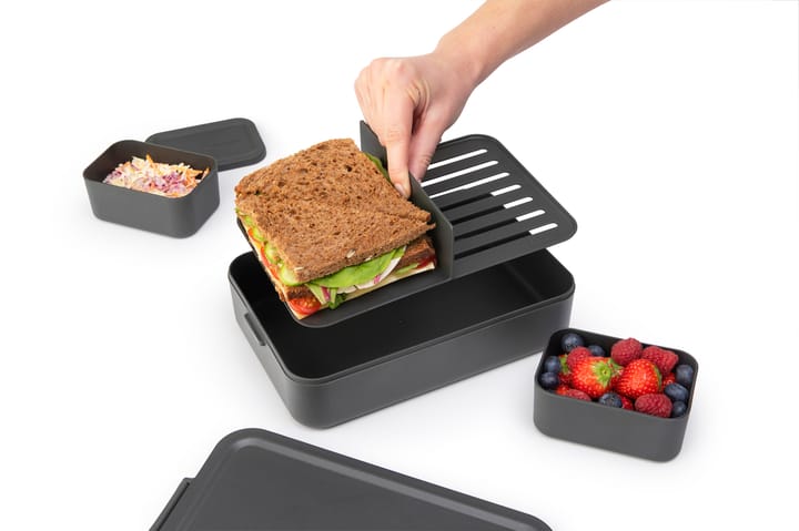 Make & Take bento ランチボックス large 2 L, Dark grey Brabantia | ブラバンシア