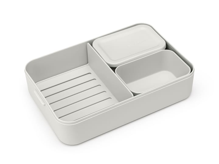 Make & Take bento ランチボックス large 2 L, Light grey Brabantia | ブラバンシア