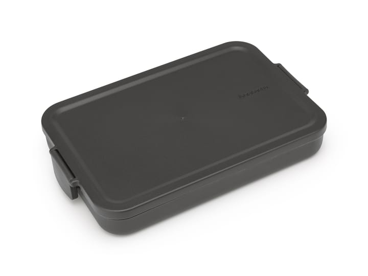 Make & Take ランチボックス flat. 1.1 L, Dark grey Brabantia | ブラバンシア