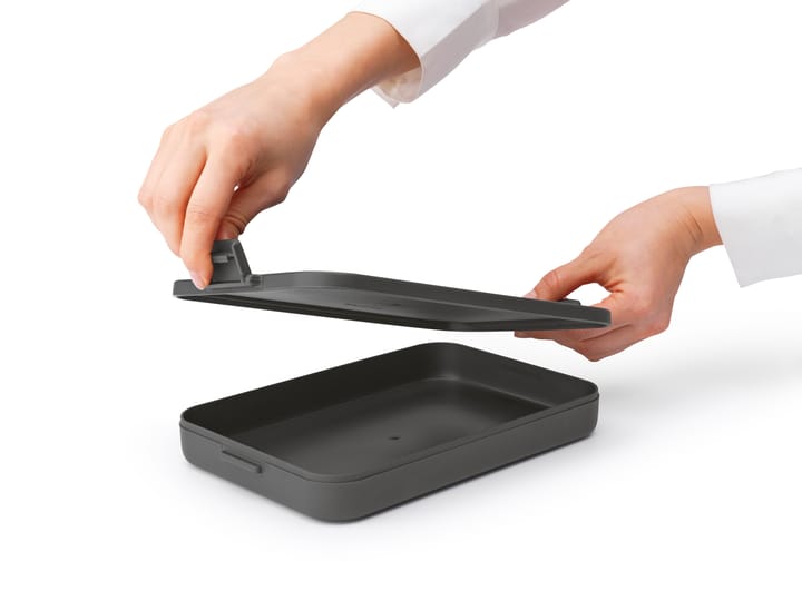 Make & Take ランチボックス flat. 1.1 L, Dark grey Brabantia | ブラバンシア
