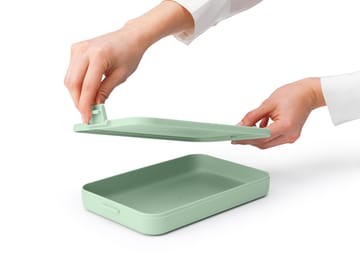 Make & Take ランチボックス flat. 1.1 L - Jade Green - Brabantia | ブラバンシア