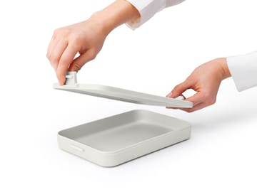 Make & Take ランチボックス flat. 1.1 L - Light grey - Brabantia | ブラバンシア