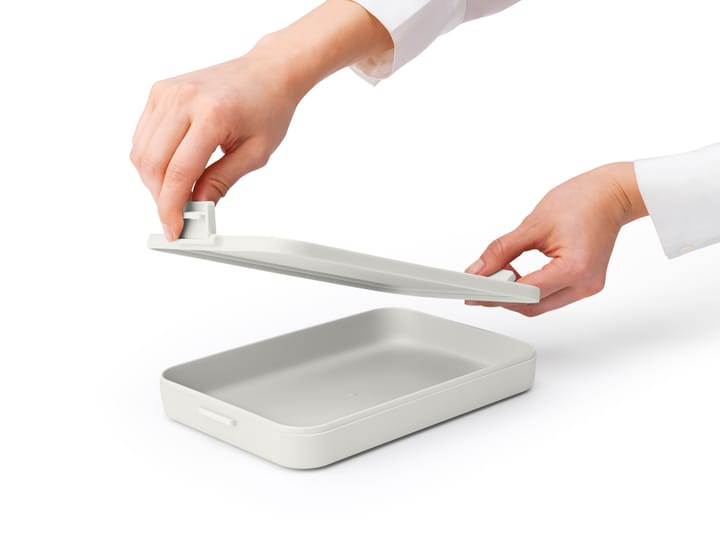 Make & Take ランチボックス flat. 1.1 L, Light grey Brabantia | ブラバンシア