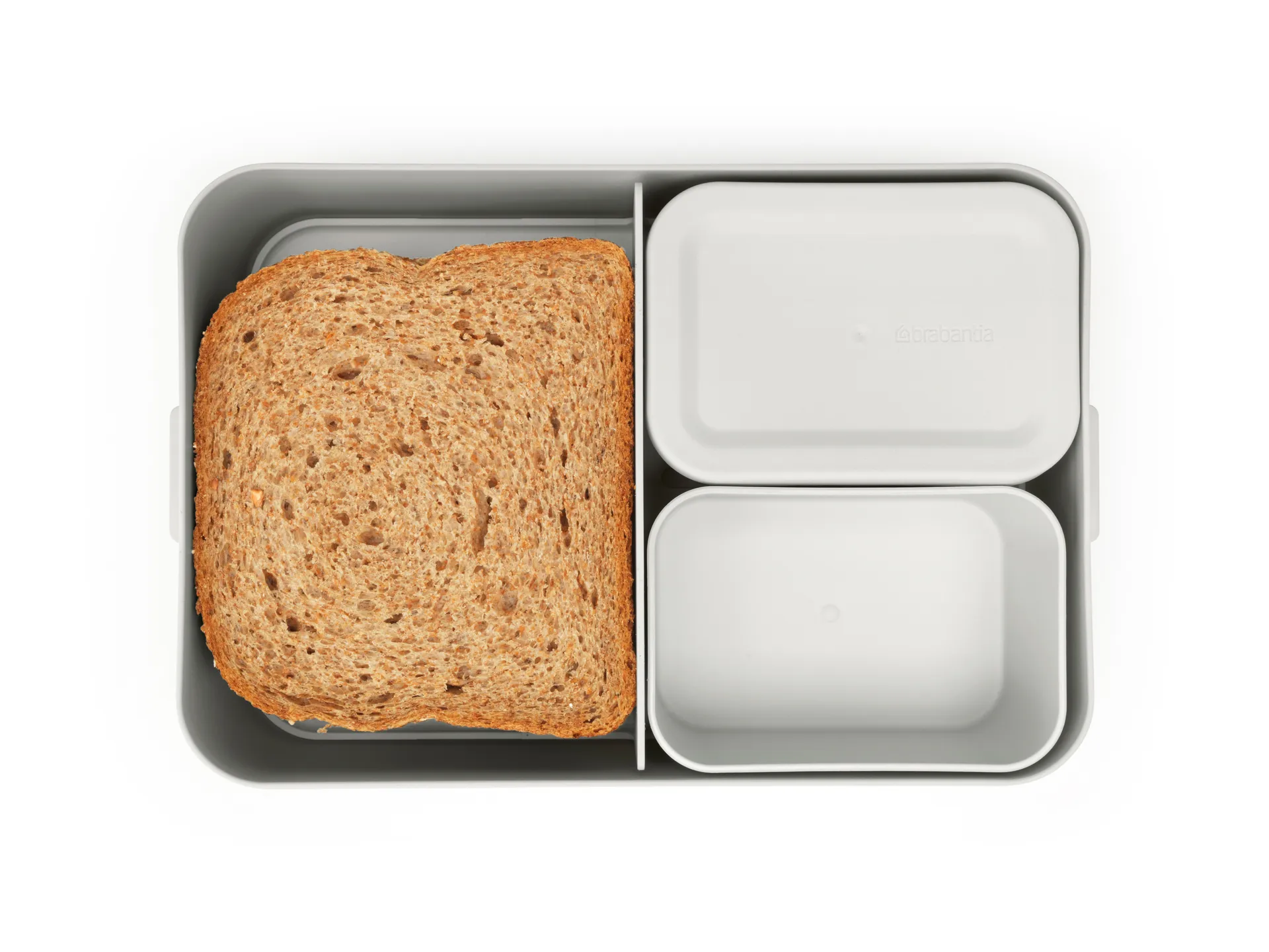 Make & Take 弁当箱 ランチボックス Large 2 L, Light grey Brabantia | ブラバンシア