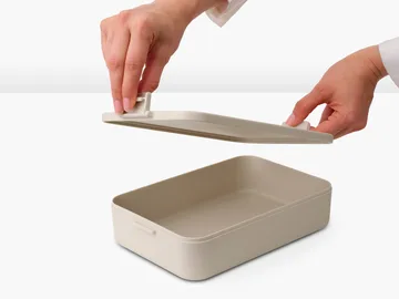 Make & Take ランチボックス large 2 L - Soft Beige - Brabantia | ブラバンシア