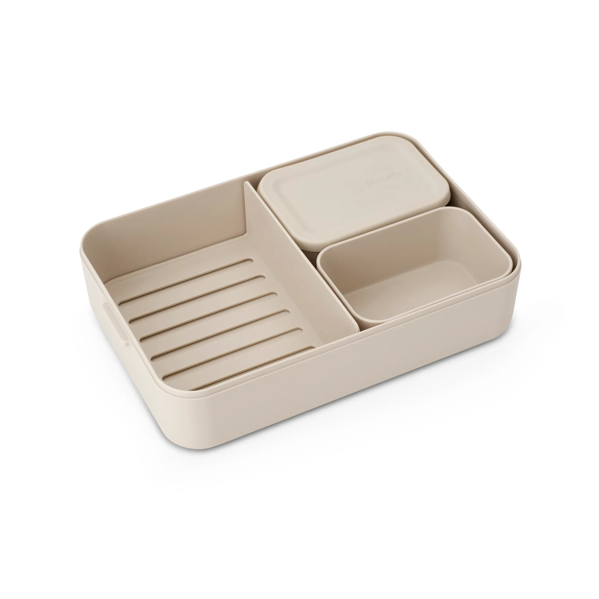 Make & Take 弁当箱 ランチボックス Large 2 L, Soft Beige Brabantia | ブラバンシア