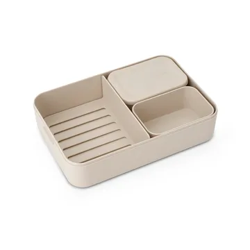 Make & Take 弁当箱 ランチボックス Large 2 L - Soft Beige - Brabantia | ブラバンシア