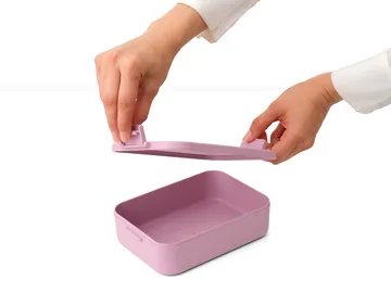 Make & Take ランチボックス medium 1.1 L - Lilac Pink - Brabantia | ブラバンシア