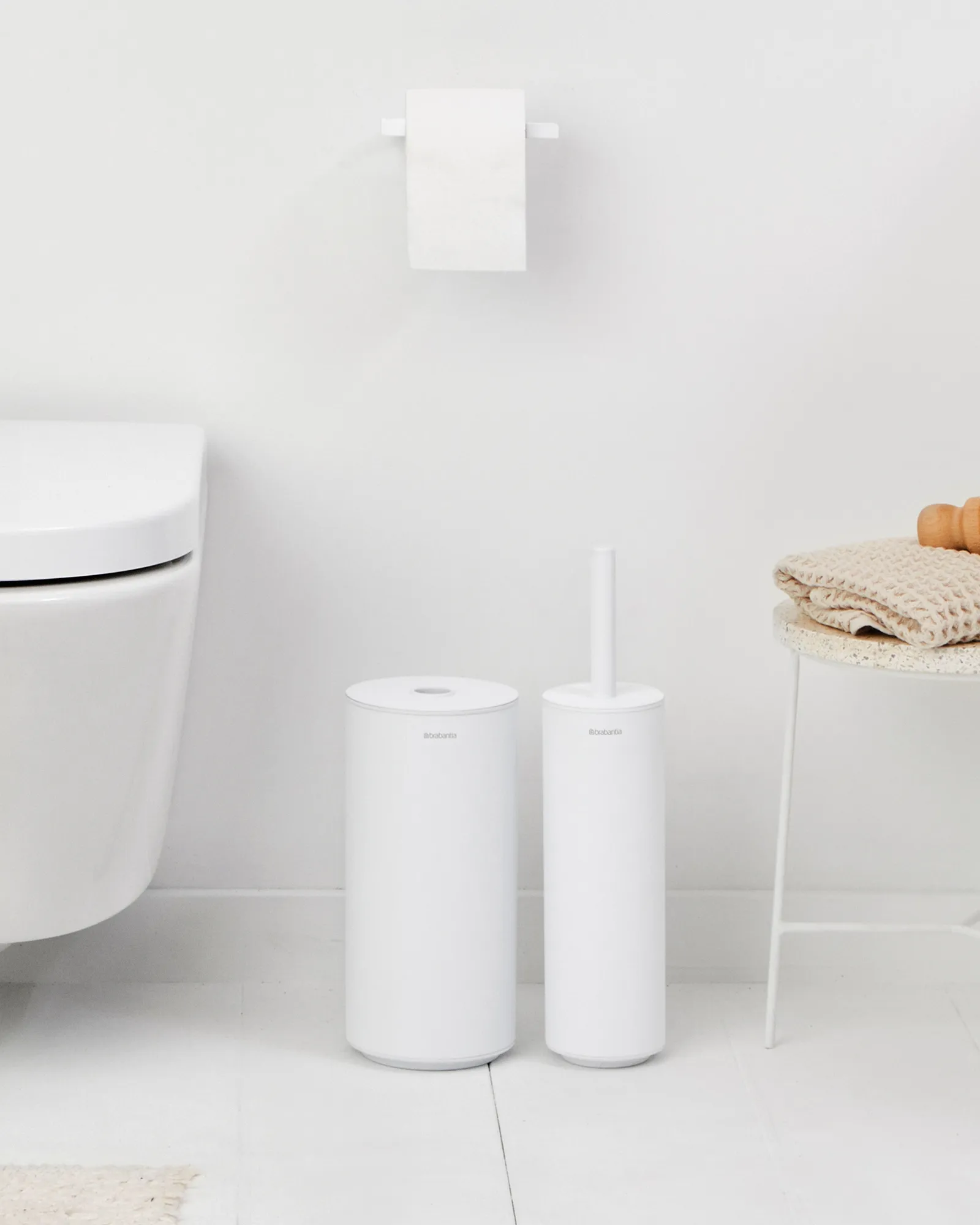 Mindset トイレセット 3ピース, Mineral fresh white Brabantia | ブラバンシア