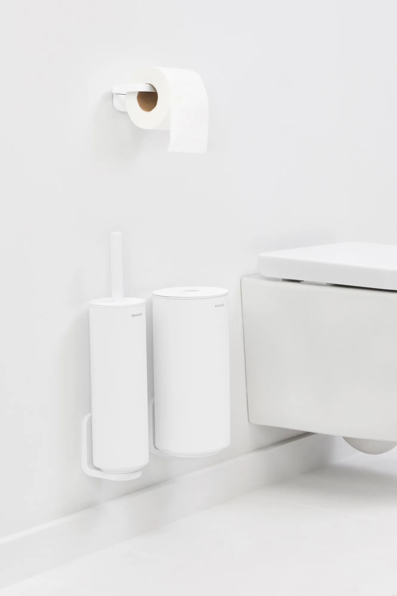 Mindset トイレセット 3ピース, Mineral fresh white Brabantia | ブラバンシア