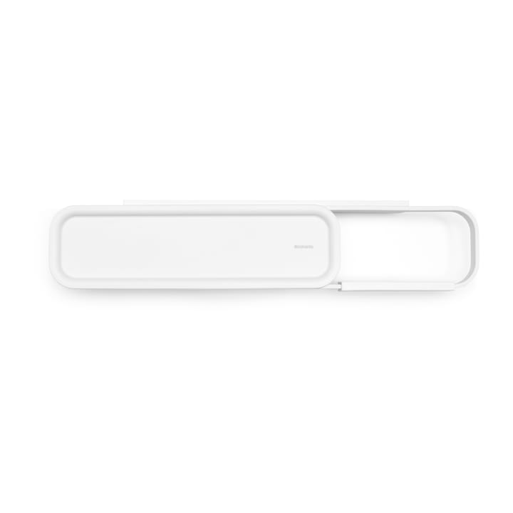 MindSet シェルフ付きトイレットペーパーホルダー, Mineral Fresh White Brabantia | ブラバンシア