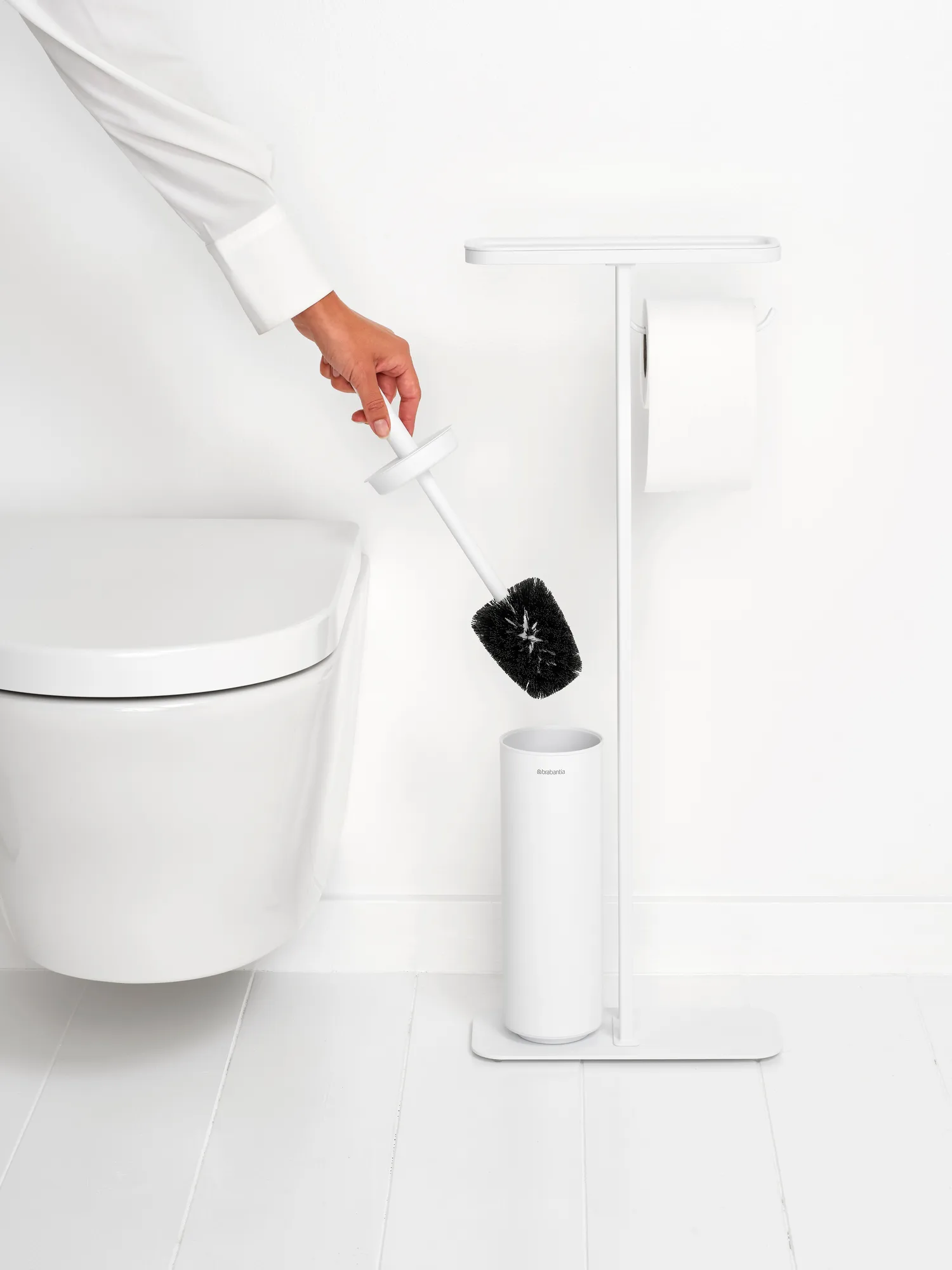 MindSet トイレアクセサリーセット, Mineral fresh white Brabantia | ブラバンシア
