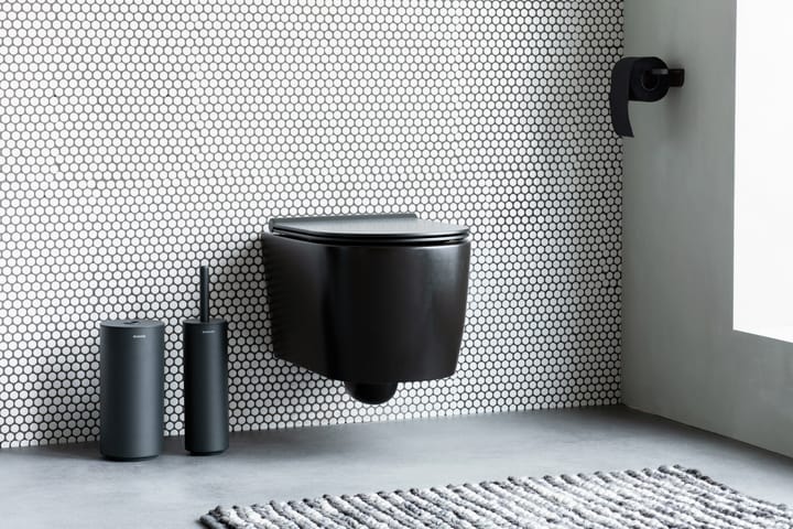 MindSet ホルダー付きトイレブラシ, Mineral Infinite Grey, silicone Brabantia | ブラバンシア