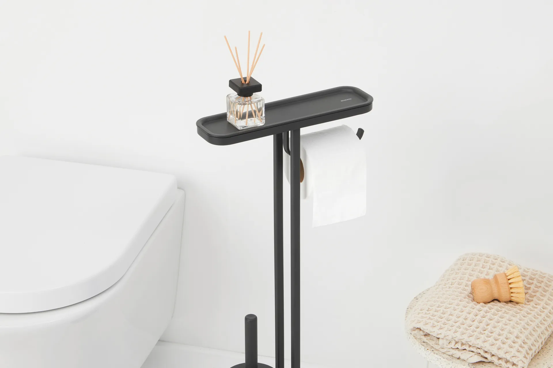 MindSet トイレアクセサリーセット, Mineral Infinite Grey, silicone Brabantia | ブラバンシア