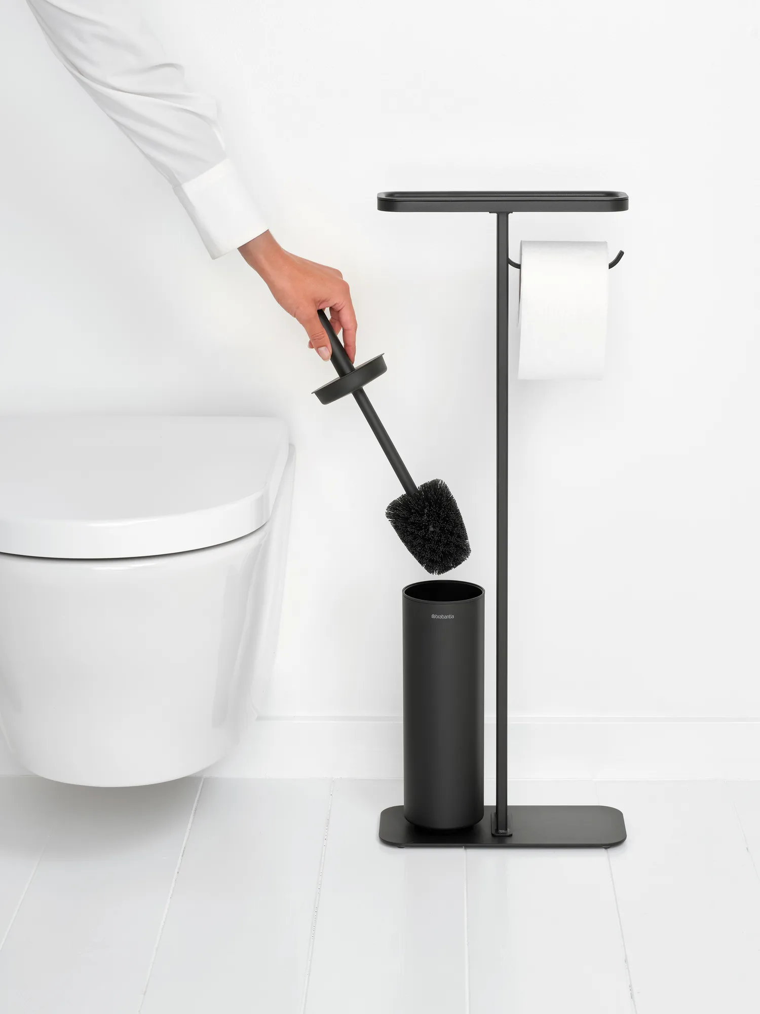 MindSet トイレアクセサリーセット, Mineral infinite grey Brabantia | ブラバンシア