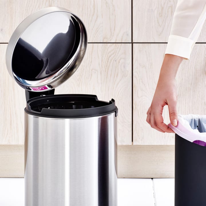 New Icon ペダルビン 12 L, matte steel finger-print proof Brabantia | ブラバンシア