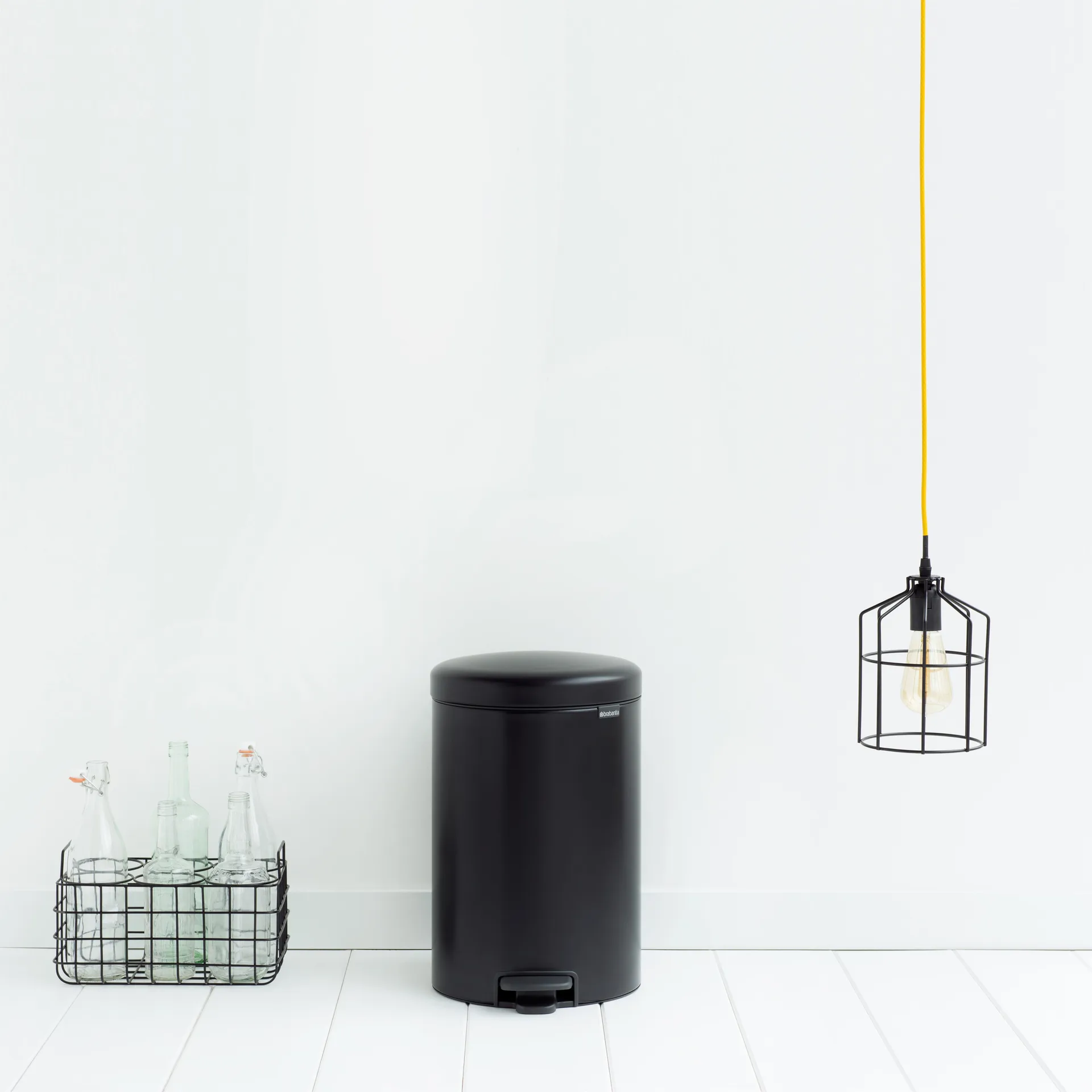 New Icon ペダルビン 20 L, matte black Brabantia | ブラバンシア