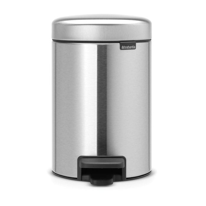 New Icon ペダルビン 3 L - Matt steel fingerprint proof - Brabantia | ブラバンシア