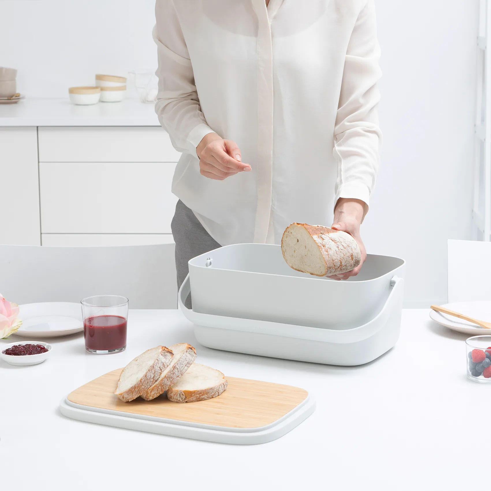 Nic ブレッドボックス, light grey Brabantia | ブラバンシア