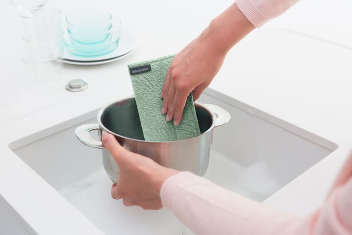 Sinkside スポンジ マイクロファイバー 3パック, Jade green Brabantia | ブラバンシア