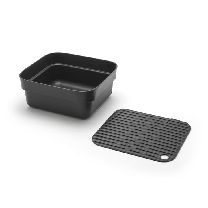 Sinkside ディッシュボウル (乾燥トレイ付) 34x37 cm, Dark grey Brabantia | ブラバンシア