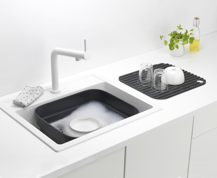 Sinkside ディッシュボウル (乾燥トレイ付) 34x37 cm, Dark grey Brabantia | ブラバンシア