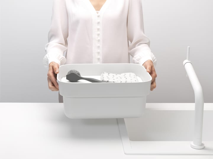 Sinkside ディッシュボウル (乾燥トレイ付) 34x37 cm, Light grey Brabantia | ブラバンシア