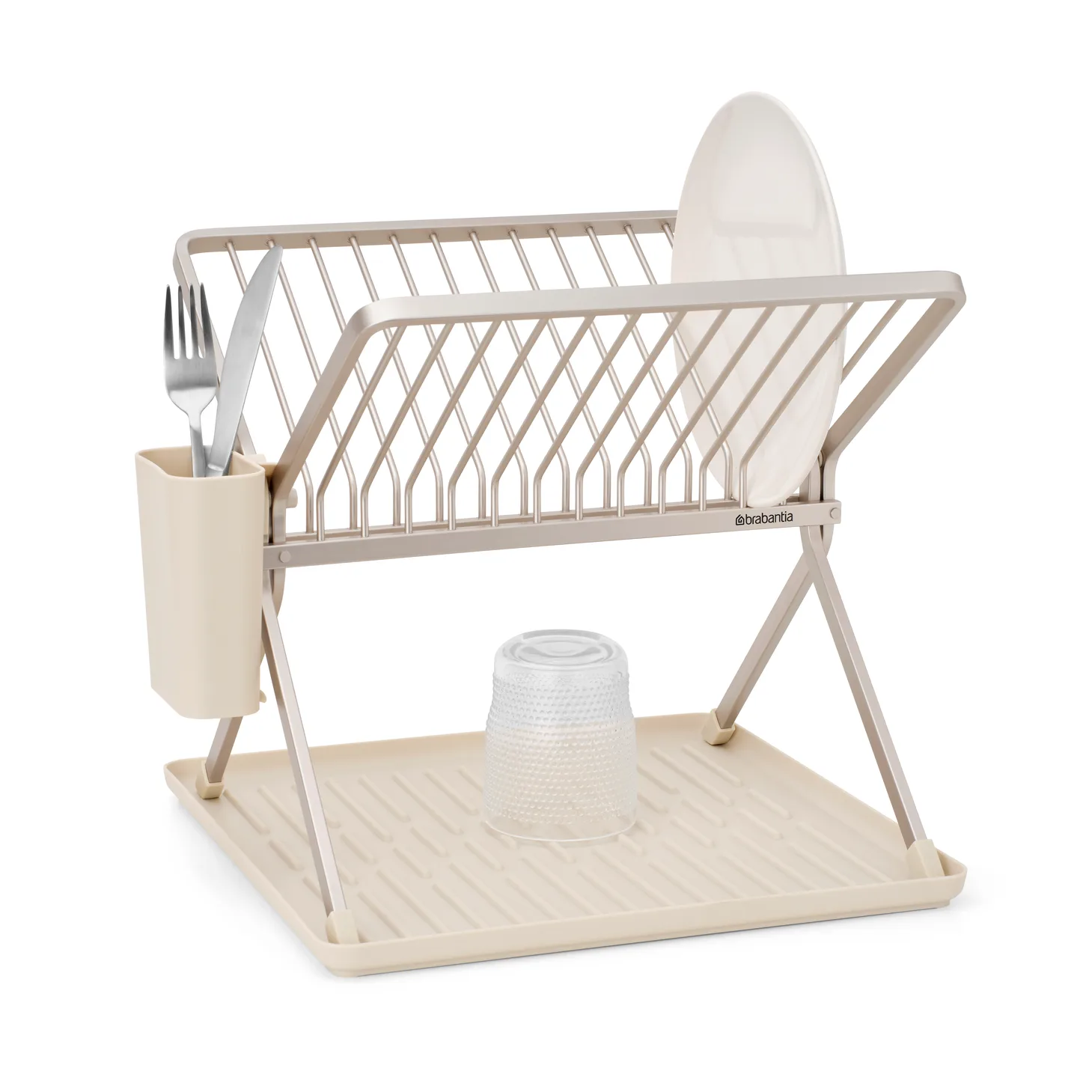 Sinkside 折り畳み ディッシュラック37 cm, Soft Beige Brabantia | ブラバンシア