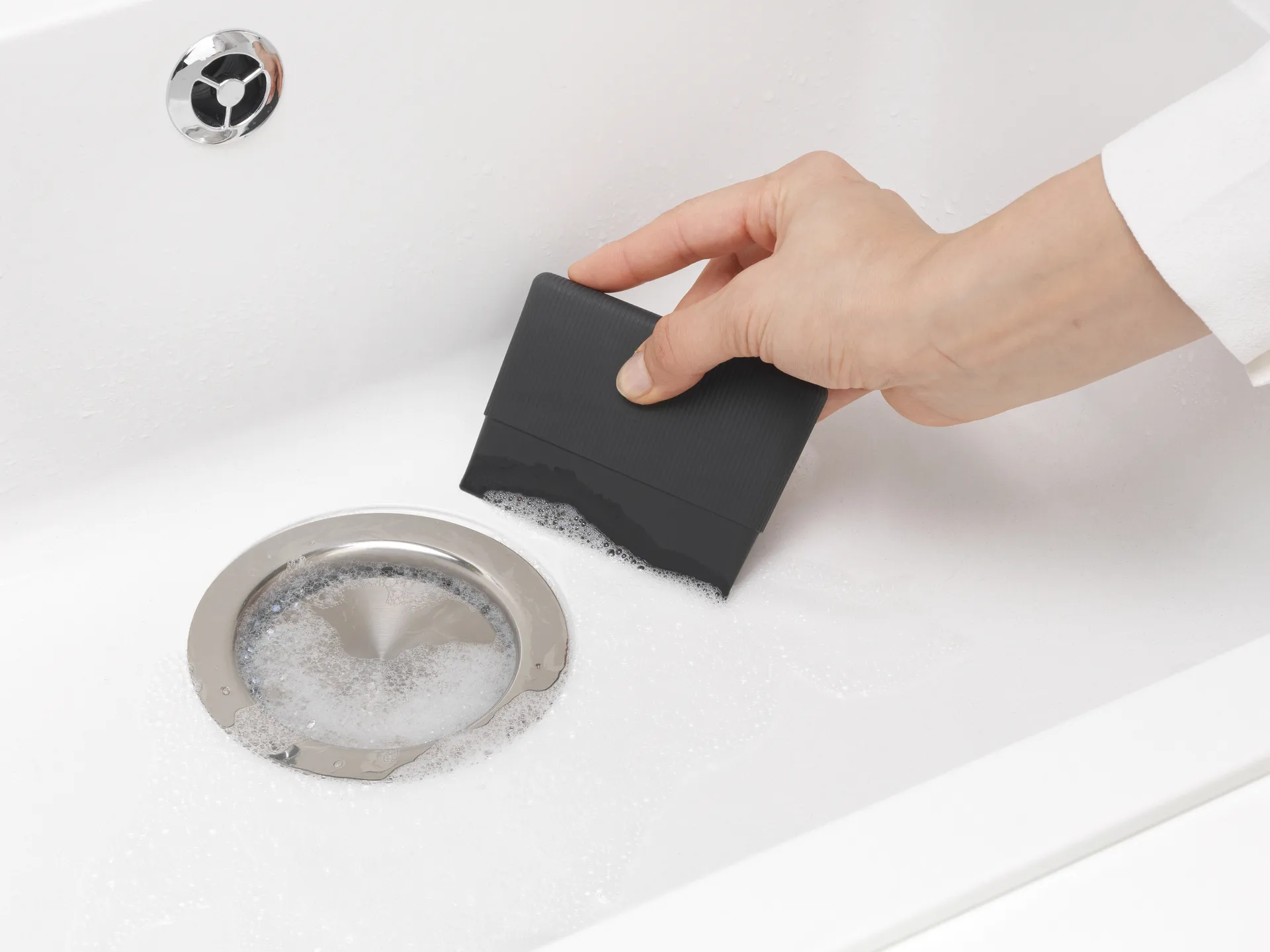 Sinkside dish scraper, Dark grey Brabantia | ブラバンシア