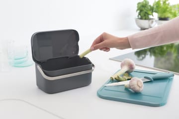 Sinkside food ウェイストビン 13x22 cm - Dark grey - Brabantia | ブラバンシア