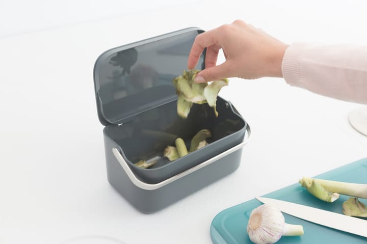 Sinkside food ウェイストビン 13x22 cm, Dark grey Brabantia | ブラバンシア