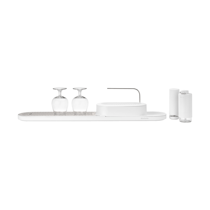 SinkStyle シンクオーガナイザー 4 点セット, Mineral Fresh White Brabantia | ブラバンシア