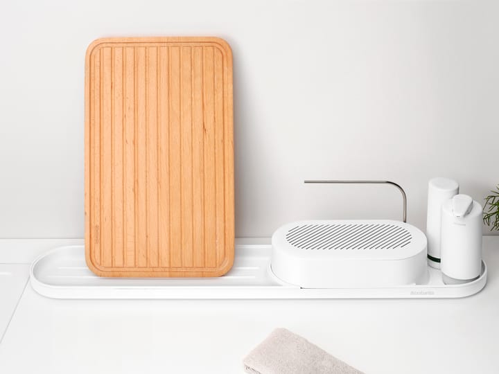 SinkStyle シンクオーガナイザー 4 点セット, Mineral Fresh White Brabantia | ブラバンシア