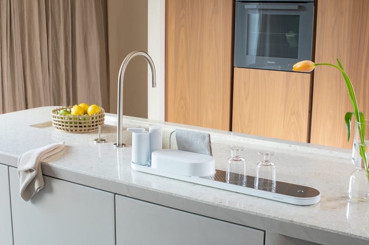 SinkStyle シンクオーガナイザー 4 点セット, Mineral Fresh White Brabantia | ブラバンシア