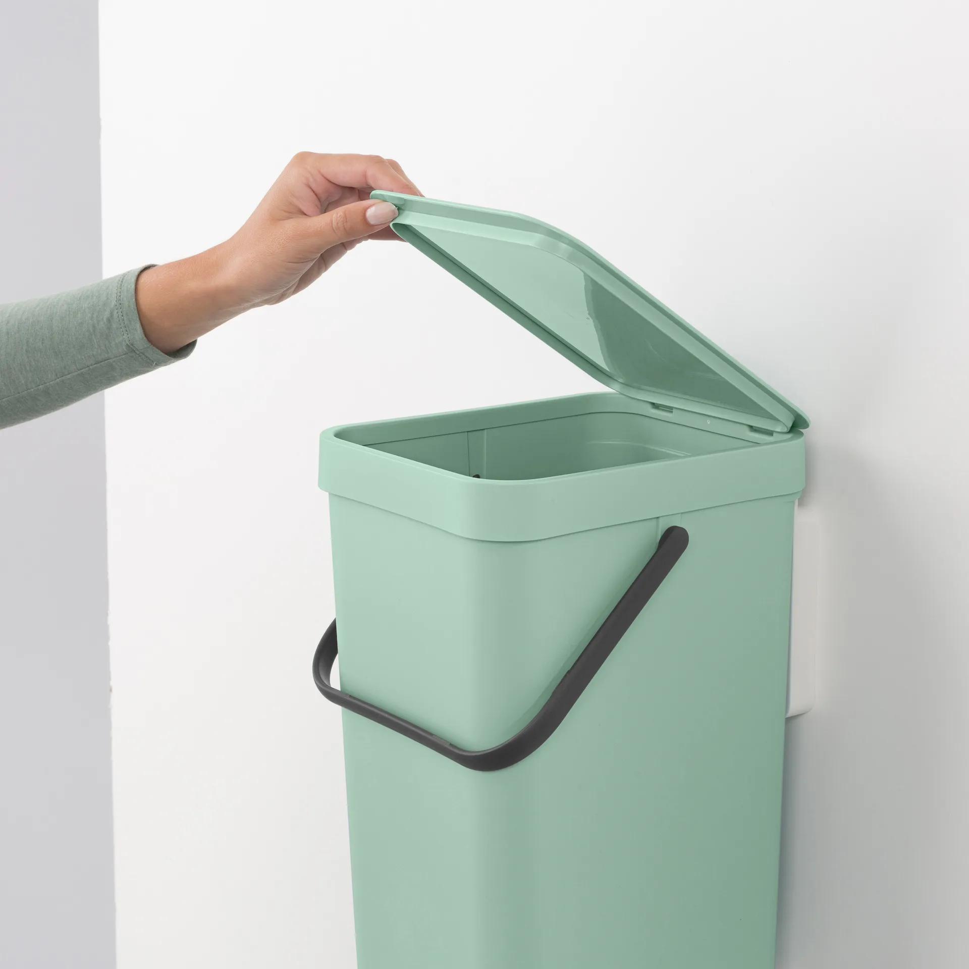 Sort & Go ウェイストビン 12 l., Jade green Brabantia | ブラバンシア