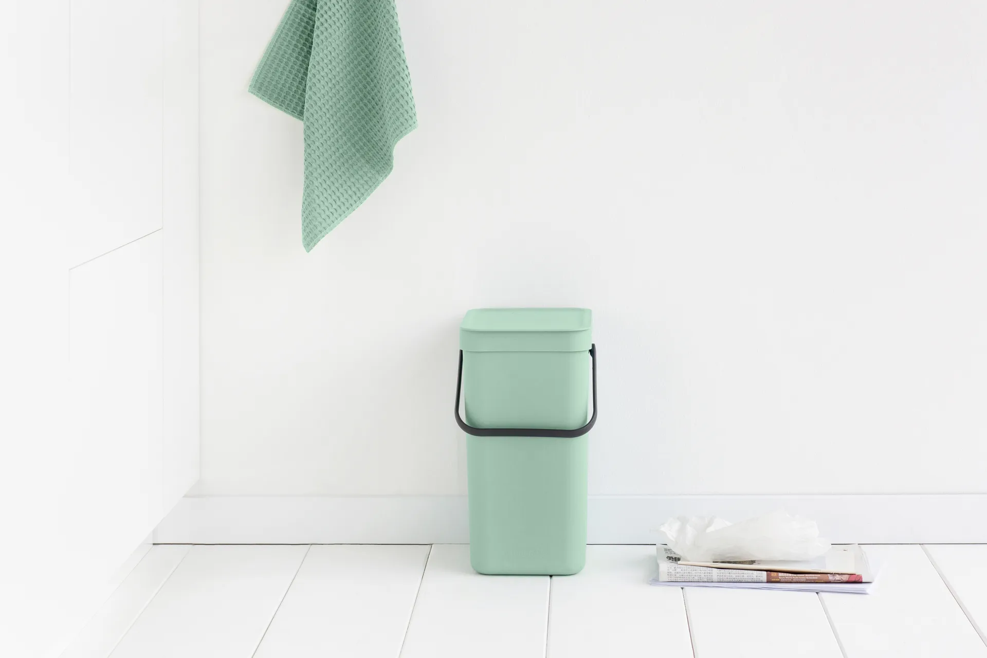 Sort & Go ウェイストビン 12 l., Jade green Brabantia | ブラバンシア