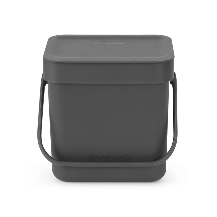 Sort & Go ウェイストビン 3 L - Grey - Brabantia | ブラバンシア