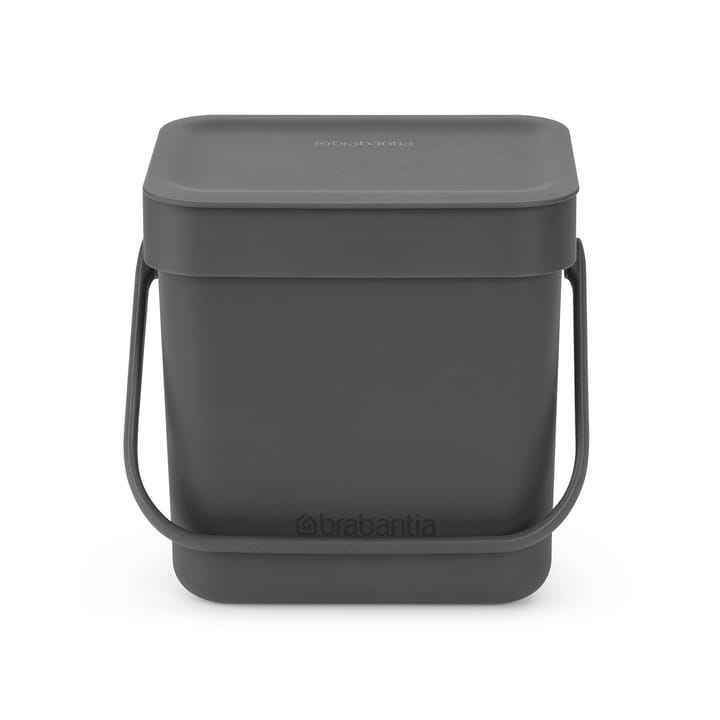 Sort & Go ウェイストビン 3 L - Grey - Brabantia | ブラバンシア