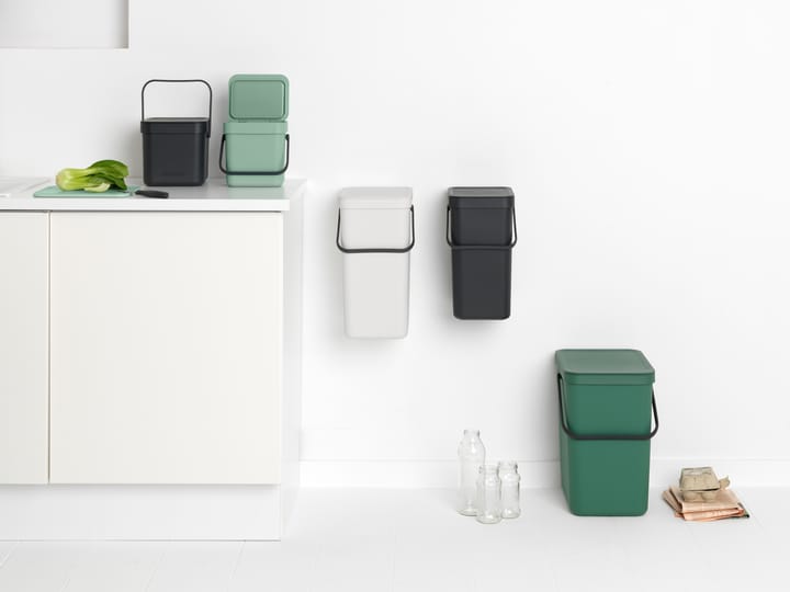 Sort & Go ウェイストビン 3 L - Jade green - Brabantia | ブラバンシア